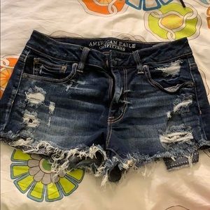 American eagle jean shorts
